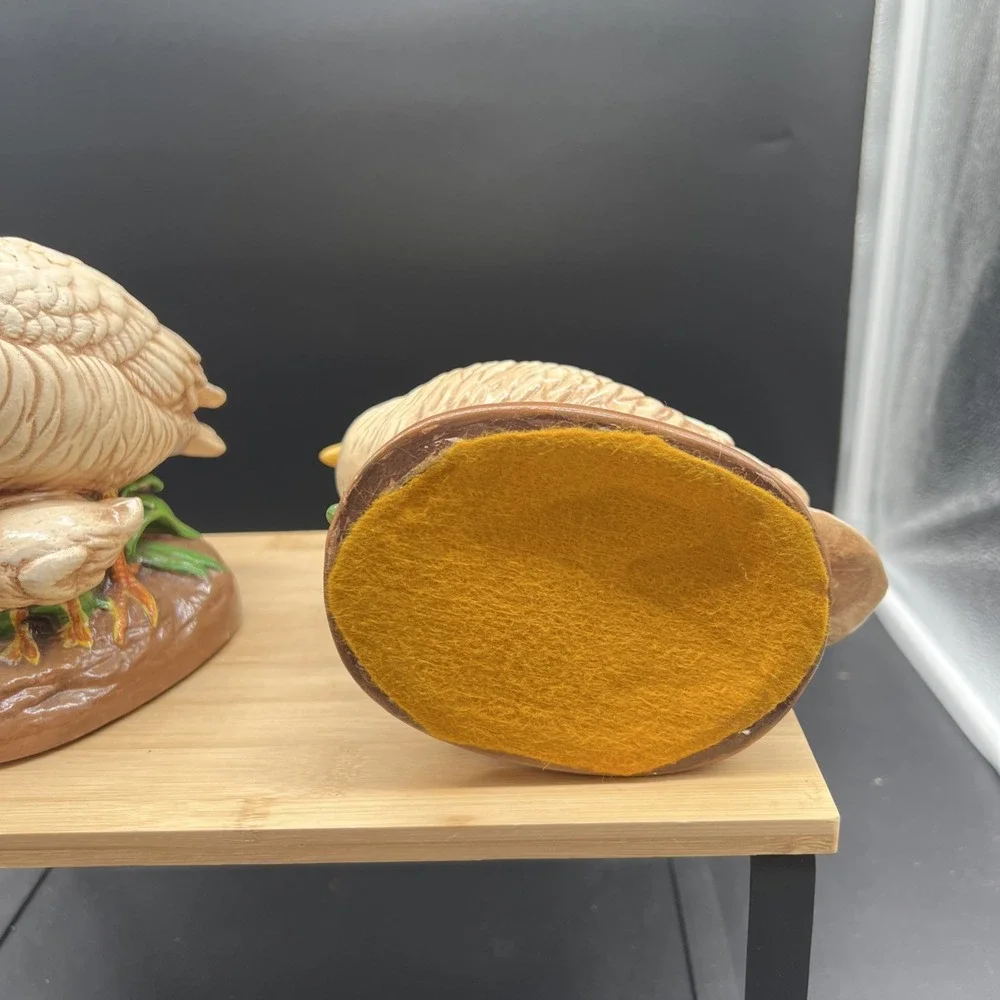 Vintage Set Of Atlantic Mold Duck Hand Painted Figurines